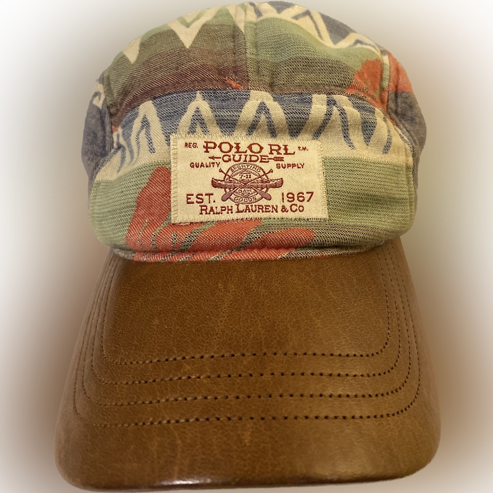 Polo by Ralph Lauren Leather Brim Hat
